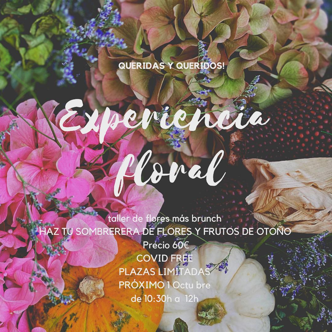 taller floral de Carolina Bouquet en Granada